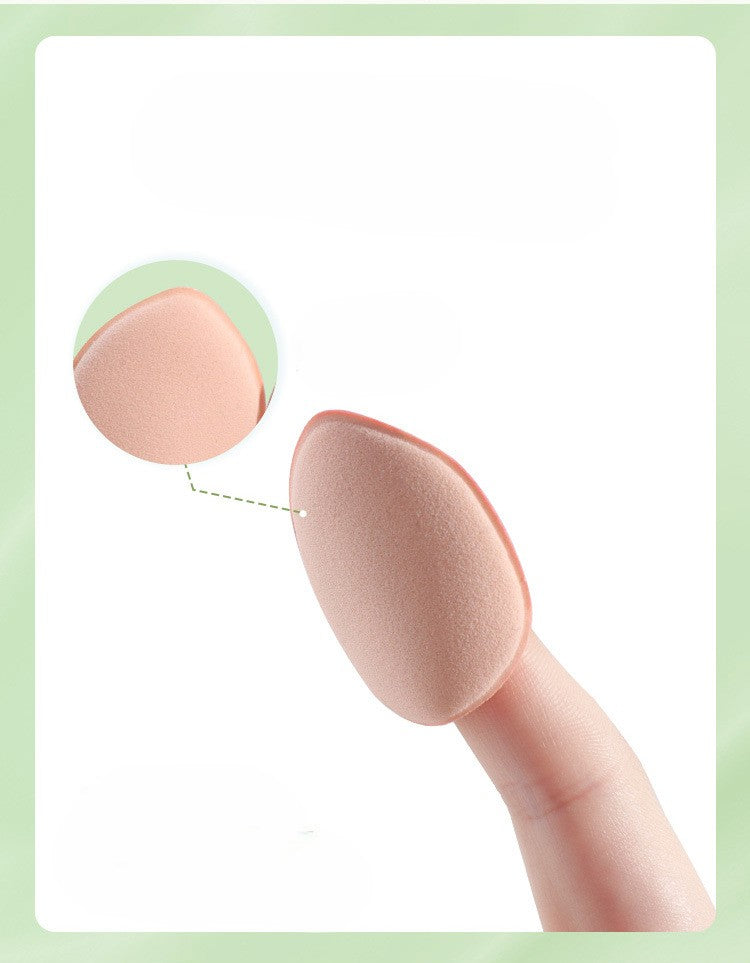 Watermelon Finger Puff 15-30-60pcs. Finger-shaped Air Cushion. Includes Air Cushion Powder Puff, Latex-free Mixed Sponge and Makeup Puff, for Liquid Foundation, Foundation, Concealer. Suitable for All Skin Types