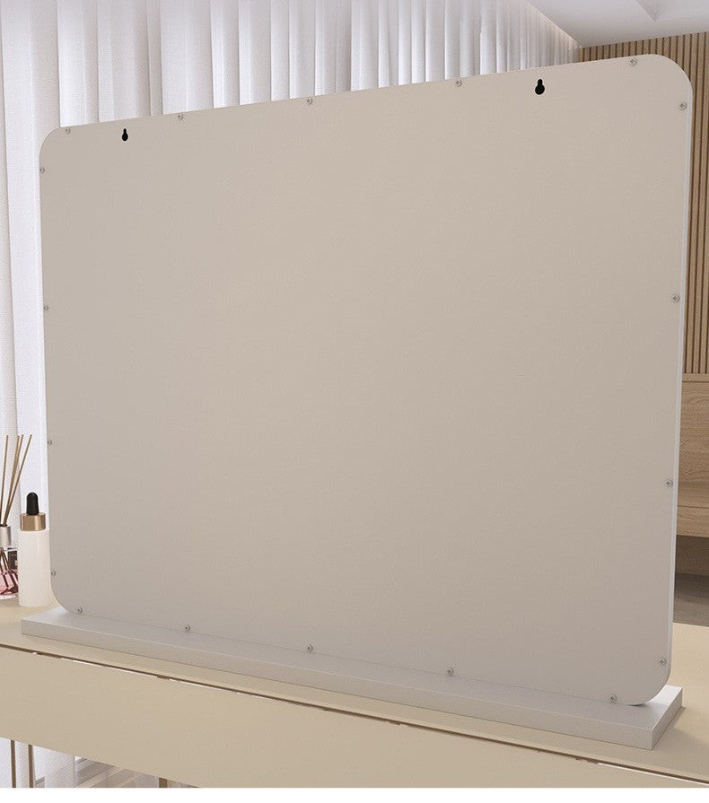 Vanity Mirror with Lights, 32" x 22" LED Makeup Mirror, Lighted Makeup Mirror with Dimmable 3 Modes, Touch Screen Control Vanity Mirror Square Frame