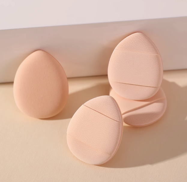 Watermelon Finger Puff 15-30-60pcs. Finger-shaped Air Cushion. Includes Air Cushion Powder Puff, Latex-free Mixed Sponge and Makeup Puff, for Liquid Foundation, Foundation, Concealer. Suitable for All Skin Types