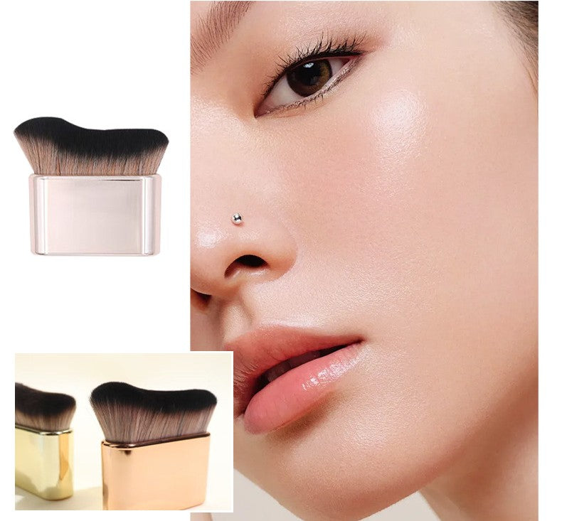 Rose Golden Large Self Tanning Blend Brush, Professional Kabuki brushes Powder, Foundation, Blusher, Shadow, Bronzer, Face and Body Brush