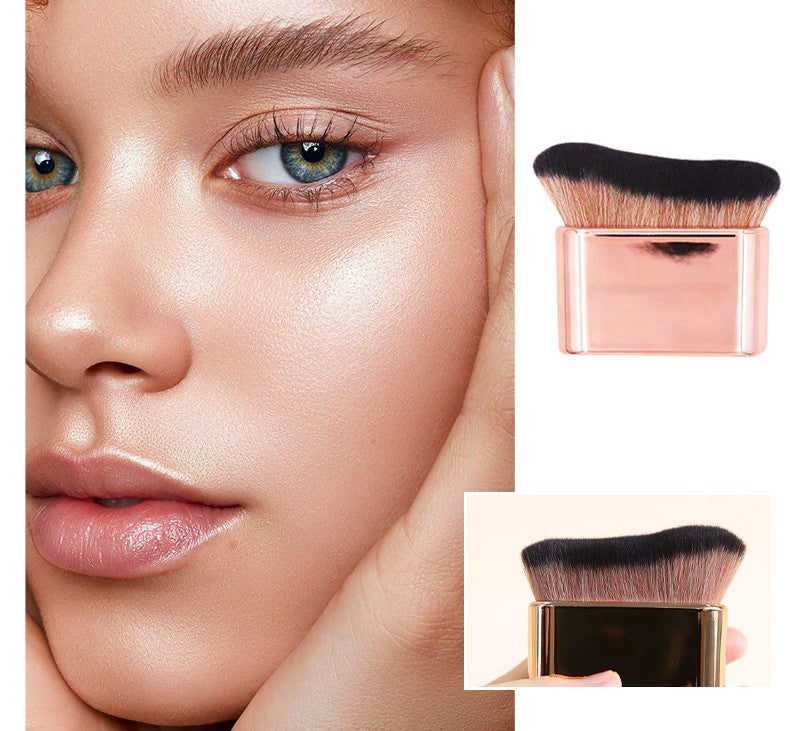 Rose Golden Large Self Tanning Blend Brush, Professional Kabuki brushes Powder, Foundation, Blusher, Shadow, Bronzer, Face and Body Brush